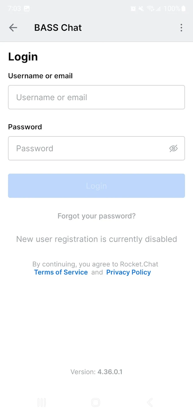 BASS Chat screenshot 2